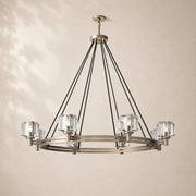 Delmare Glass Round Chandelier 48