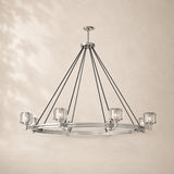 Delmare Glass Round Chandelier 60