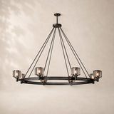 Delmare Glass Round Chandelier 60