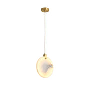 Disc Harvest Alabaster Chandelier