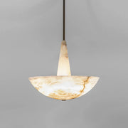 Dome Alabaster Domus Pendant Light — image 5