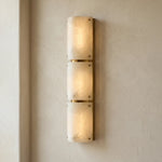 Double Panel Aurelia Alabaster Wall Lamp