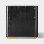 Owen Solid Oak Fluted Storage Cabinet 47“H For Living Room Dining Room