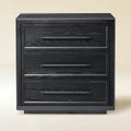 Mara Solid Wood 3  Drawers Storage Cabinet For Living Room & Dining Room