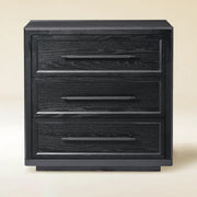 Mara Solid Wood 3  Drawers Storage Cabinet For Living Room & Dining Room
