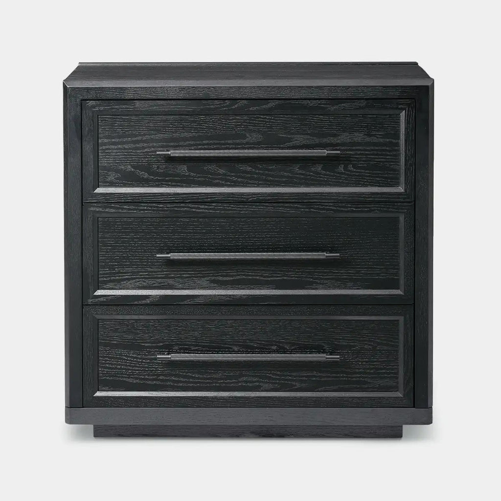 Mara Solid Wood 3  Drawers Storage Cabinet For Living Room & Dining Room