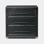 Mara Solid Wood 3  Drawers Storage Cabinet For Living Room & Dining Room