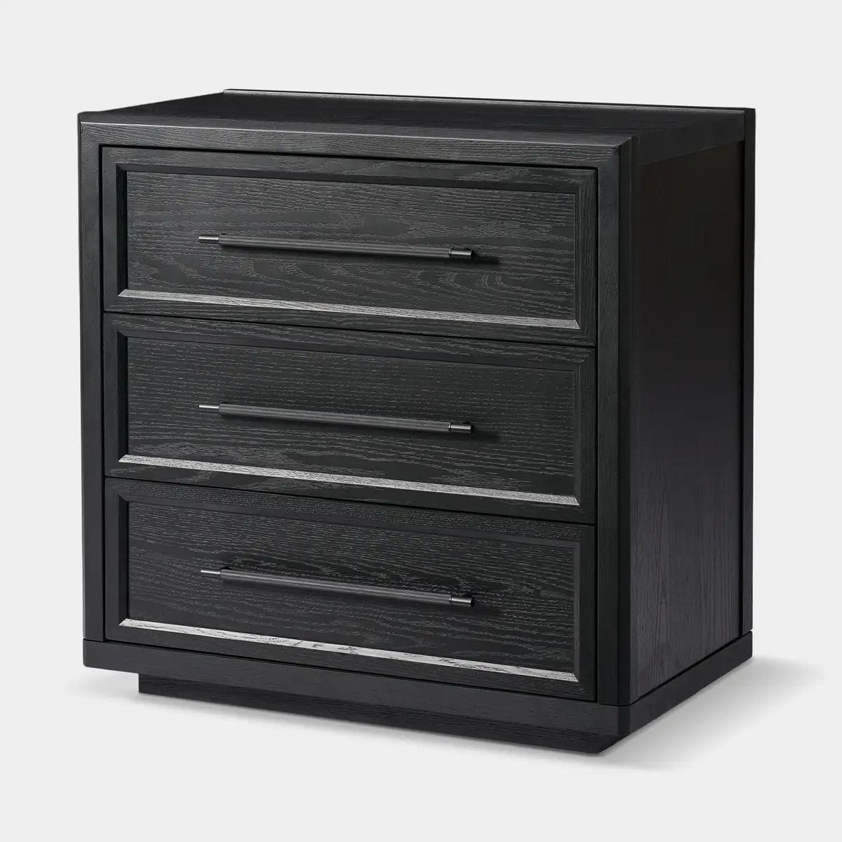 Mara Solid Wood 3  Drawers Storage Cabinet For Living Room & Dining Room