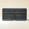 Mara Solid Wood 6 Drawers Storage Cabinet For Living Room