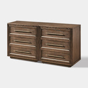 Mara Solid Wood 6 Drawers Storage Cabinet For Living Room
