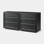 Mara Solid Wood 6 Drawers Storage Cabinet For Living Room