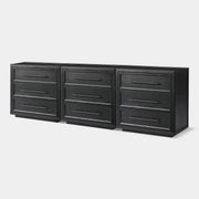 Mara Solid Wood 9 Drawers Storage Cabinet For Living Room