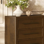 Mara Solid Wood 9 Drawers Storage Cabinet For Living Room