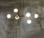 Elegant Ball Alabaster Chandelier — image 4