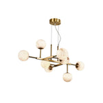 Elegant Ball Alabaster Chandelier — image 14