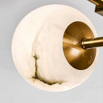 Elegant Ball Alabaster Chandelier — image 11