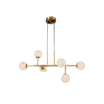 Elegant Ball Alabaster Chandelier — image 15