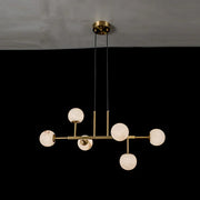 Elegant Ball Alabaster Chandelier — image 6
