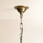 Elixir Geometric Brass Pendant