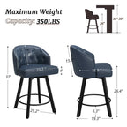 Bronson Swivel Bar Stool For Kitchen & Living Room