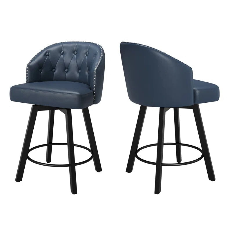 Bronson Swivel Bar Stool For Kitchen & Living Room