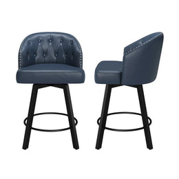 Bronson Swivel Bar Stool For Kitchen & Living Room