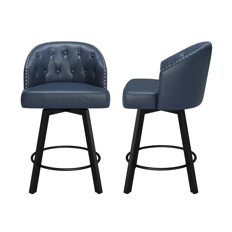 Bronson Swivel Bar Stool For Kitchen & Living Room