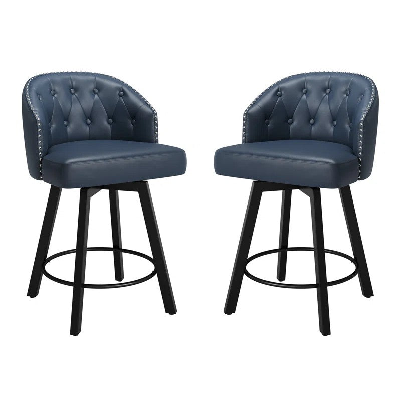 Bronson Swivel Bar Stool For Kitchen & Living Room
