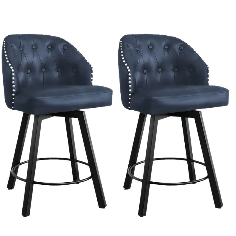 Bronson Swivel Bar Stool For Kitchen & Living Room