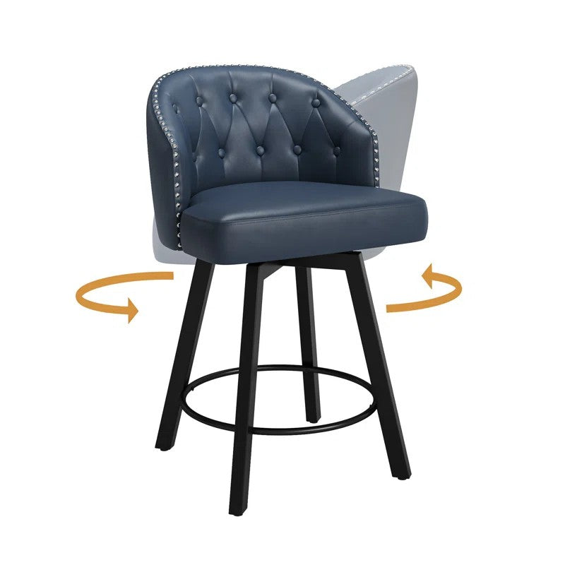 Bronson Swivel Bar Stool For Kitchen & Living Room