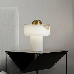 Exquisite Stone Alabaster Table Lamp — image 2