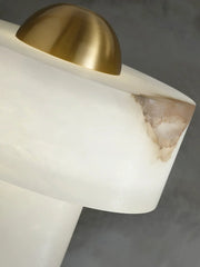 Exquisite Stone Alabaster Table Lamp — image 13