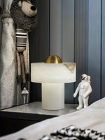 Exquisite Stone Alabaster Table Lamp — image 4