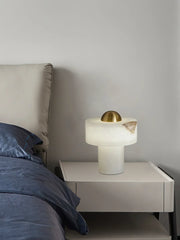 Exquisite Stone Alabaster Table Lamp — image 3