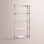 Caloria Glass Shelving — FORGED PEWTER / 28
