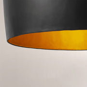 Finn Hammered Metal Cone Pendant