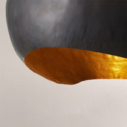 Finn Hammered Metal Dome Pendant