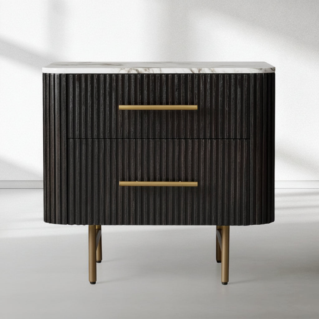 Finnegan Closed Nightstand 26“W 30”W