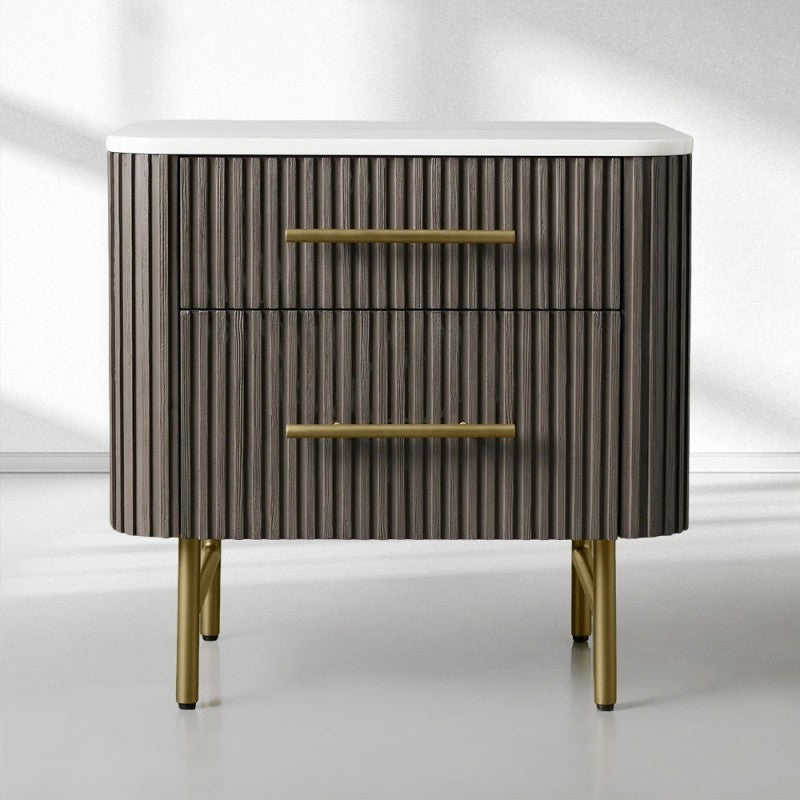 Finnegan Closed Nightstand 26“W 30”W