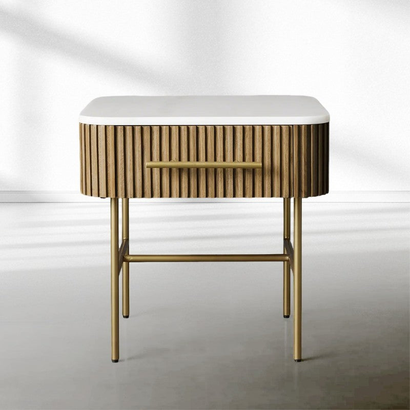 Finnegan End Table with Drawer 22“W