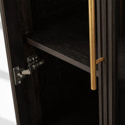 Finnegan Glass Tall Cabinet 80