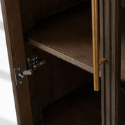 Finnegan Glass Tall Cabinet 80