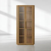 Finnegan Glass Tall Cabinet 80