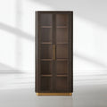 Finnegan Glass Tall Cabinet 80"H