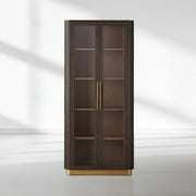 Finnegan Glass Tall Cabinet 80