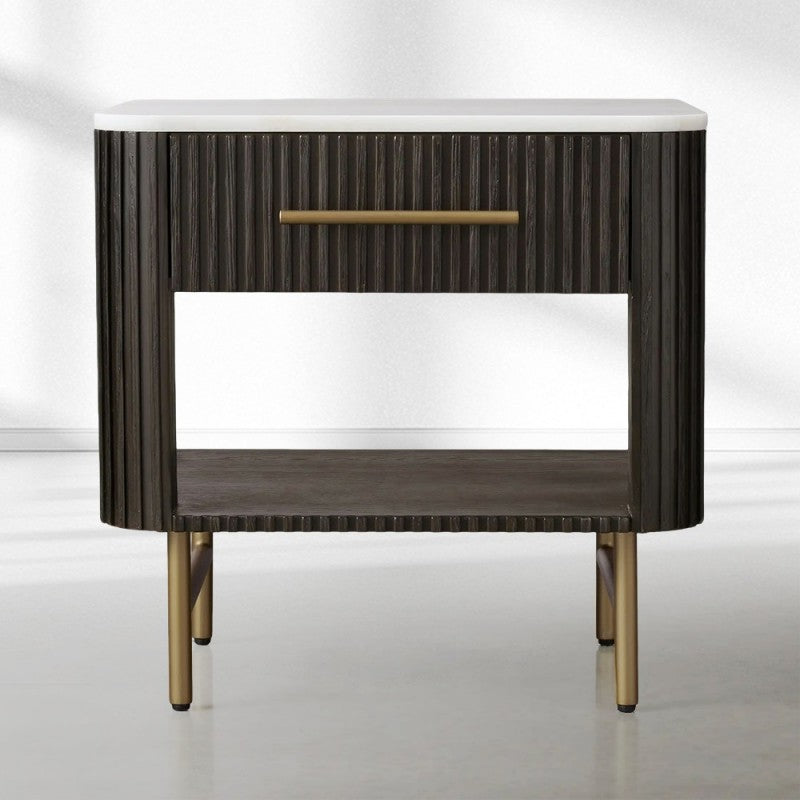Finnegan Open Nightstand 30”W