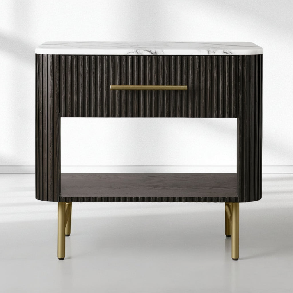 Finnegan Open Nightstand 30”W
