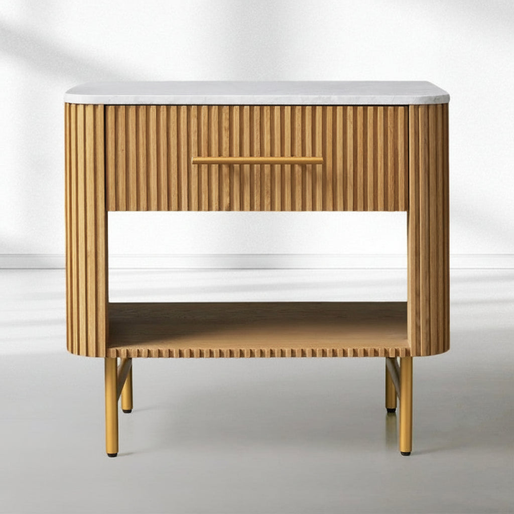 Finnegan Open Nightstand 30”W