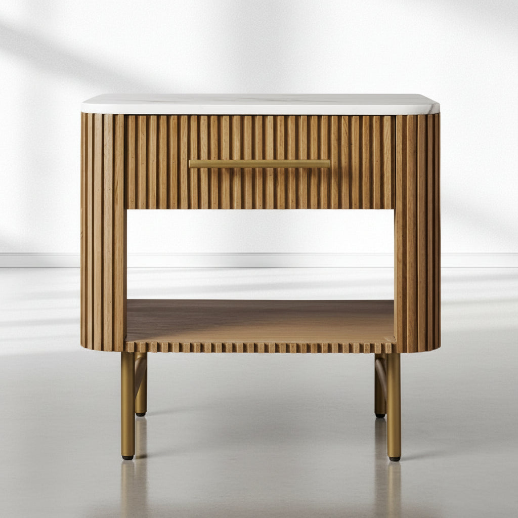 Finnegan Open Nightstand 30”W
