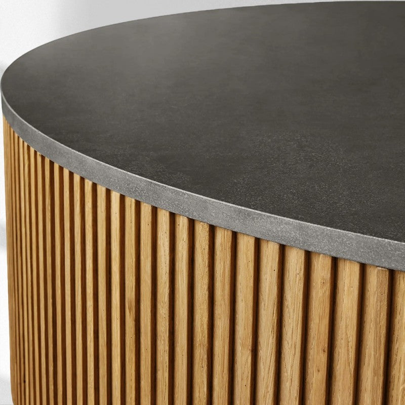 Finnegan Marble Round Coffee Table 36"D 42"D 54"D